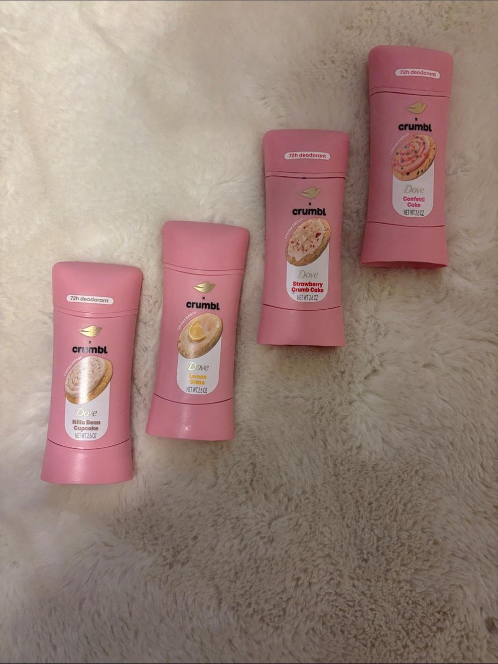 Dove Crumble woman’s Deodorant - Pink